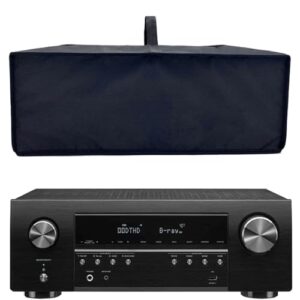 Wanty Capa protetora preta antiestática à prova d'água e à prova de poeira em tecido de nylon para receptor estéreo Yamaha R-S202BL/R-S500BL/R-N301BL/RX-V681BL/OPPO UDPSony STR-DH540/STR-DH100 (Equipamentos)
