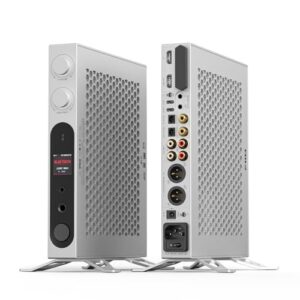 FiiO K19 Dual ES9039SPRO Desktop DAC HiFi Audio DSD512, 31 bandas PEQ, XMOS XU-316 para decodificador de áudio HDMI/coaxial/óptico (prata) (Equipamentos)