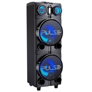 Caixa de Som Torre Storm 10Pol. 1500W RMS BT/AUX/USB/TWS/FM Pulse - SP514 (Equipamentos)