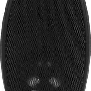 HAYONIK, Caixa Passiva 80W, 2 Vias, Woofer 4" Celulose, Tweeter 0,52" Mylar, Tela/Suporte Alumínio, Gabinete Polipropileno, 88dB, Freq: 90-20KHz, 40W RMS - HSP450I Preta (Equipamentos)