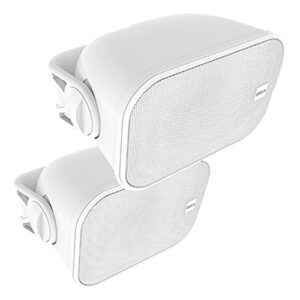 Par de Caixas de Som Acústica Bsa Aw6-w 6" Sobrebor Branca - 120 Watts Rms (Equipamentos)