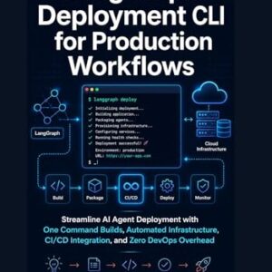 LangGraph Deployment CLI for Production Workflows: Streamline AI Agent Deployment with One Command Builds, Automated Infrastructure, CI/CD Integration, and Zero DevOps Overhead (English Edition) - Phillips, Jefferson C (CDs)