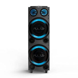 Caixa de Som Torre Pulse Double 10 Pol. 1800W RMS BT LED - SP507 (Equipamentos)