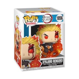 Funko Pop Premium: Demon Slayer - Rengoku 9th Form - Collectable Vinyl Figure - Gift Idea - Official Merchandise - Toys for Kids & Adults - Anime Fans - Model Figure for Collectors and Display (Discos de Vinil)