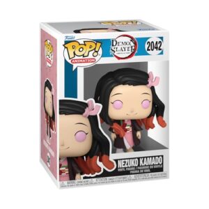 Funko Demon Slayer - Nezuko Sorrindo (Discos de Vinil)