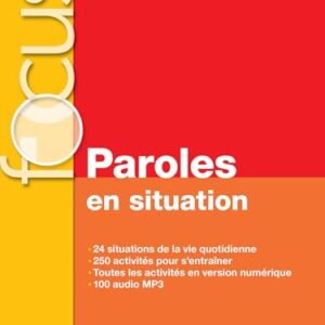 Focus: Paroles En Situations + CD Audio - Guimbretiere, elisabeth (CDs)