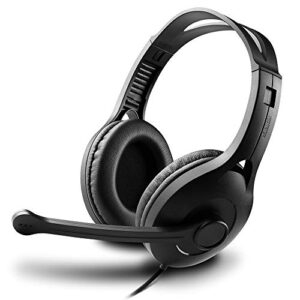 Headset Comunicador Profissional Placa de Som e Áudio Digital Edifier K800 USB Preto BK, Pequeno (Equipamentos)