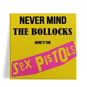 Azulejo Decorativo Sex Pistols Never Mind the Bollocks 15x15 (Discos de Vinil)