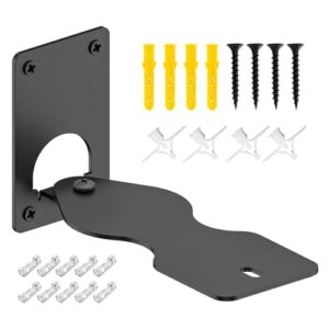 Aiweiwa Suporte de parede de alto-falante resistente para alto-falantes KEF LSX II Suporte de parede - Suporte de alto-falante de parede para alto-falante KEF LSX II Wireless HiFi com clipes de cabo (Equipamentos)