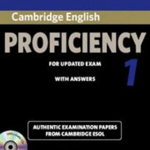 Cambridge English Proficiency 1 for Updated Exam Self-Study Pack (Student's Book with Answers and Audio CDs (2)): Authentic Examination Papers from Ca: Authentic Examination Papers from Cambridge ESOL - Cambridge ESOL (Equipamentos)