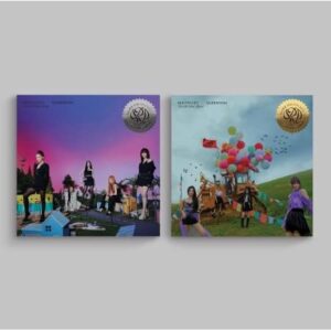 Red Velvet Queendom 6th Mini Album Queens Version CD+84p PhotoBook+1p Portrait Card+1p Bookmark+1p PhotoCard+1p PostCard+Envelope+Message PhotoCard SET+Tracking Kpop Sealed - RED VELVET (CDs)