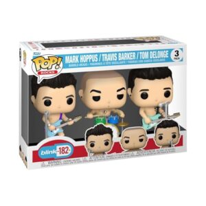 Funko Pop! Rocks: Blink-182, 3 Pack Rock (Discos de Vinil)