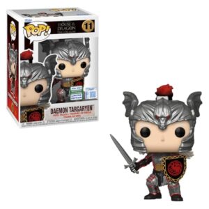 Funko Pop! TV: HOT - Prince Daemon com capacete - Casa do Dragão - Boneco colecionável de vinil - Ideia de presente - Mercadoria oficial - Brinquedo para crianças e adultos - Fãs de TV (Discos de Vinil)