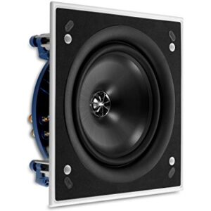 KEF Alto-falante arquitetônico quadrado de parede/teto CI200QS (individual) (Equipamentos)