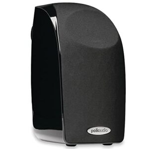 Polk Audio Blackstone TL1 alto-falante de satélite (único, preto) | Tecnologia PowerPort | Acabamento Blackstone de alto brilho | Tamanho compacto, som nítido | Combine com a série TL para entretenimento doméstico completo (Equipamentos)