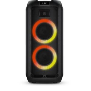 PHILIPS, Caixa de Som Bluetooth Party Speaker, com Luzes LED, TAX4209/78, FM, USB, Cartão SD, Auxiliar, TWS, Entradas Microfone/Guitarra (Equipamentos)