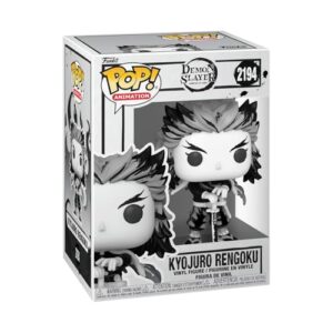 Funko Animação Pop! - Demon Slayer - Rengoku - (Sumi-Ink) - Boneco colecionável de vinil - Ideia de presente - Mercadoria oficial - Brinquedos para crianças e adultos - Fãs de anime (Discos de Vinil)