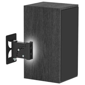 tiebutie Suporte de alto-falante resistente para alto-falante Klipsch R-50M RP-502S - Suporte de parede giratório e inclinável ajustável para alto-falantes de estante Klipsch Suporte de montagem para (Equipamentos)