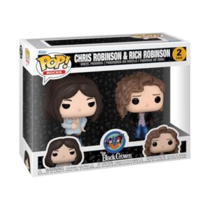 Funko POP Rocks: The Black Crowes, 2-Pack - Chris Robinson - Collectable Vinyl Figure - Gift Idea - Official Merchandise - for Kids & Adults - Music Fans - Model Figure for Collectors and Display - Funko (Discos de Vinil)