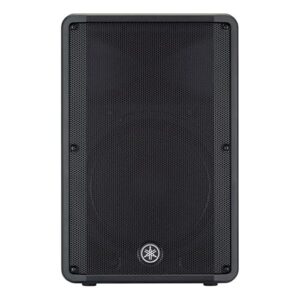 Caixa Acústica Ativa 15" 465W dBr-15 Preta Yamaha, Yamaha, dBr-15 (Equipamentos)