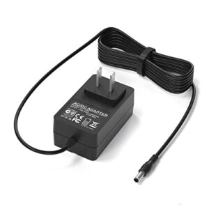 VHBW Cabo de alimentação adaptador CA para toca-discos Audio-Technica AT-LP60X-BK, AT-LP60X-BW, AT-LP120XUSB-BK toca-discos de acionamento direto 12 V, fonte de alimentação de 1,8 m (Equipamentos)