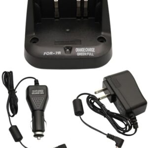 CD-15A Carregador DC 12V/24V Carregador de Carro Compatível para YAESU VX-5 VX-5R VX-6R VX-7R VXA-700 Standard Horizon HX460S HX460SS HX471 HX471S Radio FNB-80Li FNB-58Li (CDs)