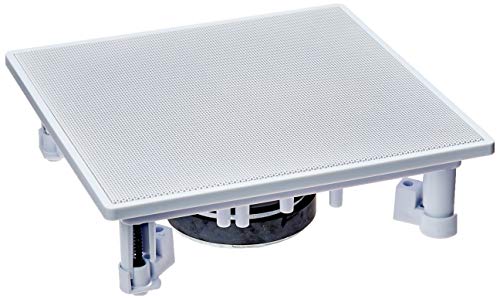 Caixa de Som Frahm Arandela 6" CX 80W Branca Quadrada, Frahm, Arandela 6" CX 31820, (Equipamentos)