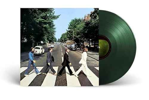 Abbey Road Opauqe Dark Green Apple Commemoration Edition Phonograph - Abbey Road By psychedelic rockstars the beatles (Discos de Vinil)