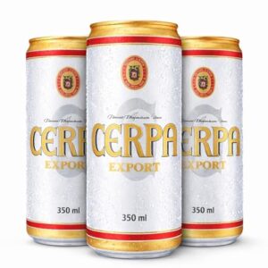 Kit 3 Cerveja CERPA Export Lata 350ml American Premium Lager Brasileira (Cervejas)