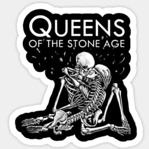 Adesivo Lesbian Queens of Stone Age | Decalque | 5 polegadas | À prova d'água | para para-choques de carro, caminhão, laptop (Discos de Vinil)