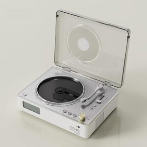Portable Bluetooth Record Player With Built-in Speakers Wireless Retro Suitcase Turntable With(B) (Equipamentos)
