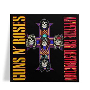 Azulejo Decorativo Guns N Roses Appetite for D Ii 15x15 (Discos de Vinil)