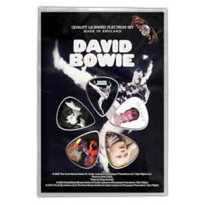 David Bowie - Palhetas de guitarra The Man Who Sold the World (conjunto de 5) (Discos de Vinil)