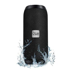 I2GO, Caixa De Som Bluetooth Essential Sound Go, 10W RMS, Resistente à Água, Preto (Equipamentos)