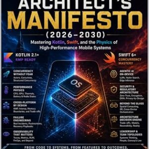 THE MOBILE ARCHITECT’S MANIFESTO (2026–2030): Mastering Kotlin, Swift, and the Physics of High-Performance Mobile Systems (English Edition) - KHAN, LIYAKAT ALI (CDs)