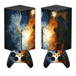 PlayVital Capas de vinil personalizadas Clash para controle sem fio Xbox Core, adesivos de capa de decalque para controle de console Xbox Series X (Discos de Vinil)