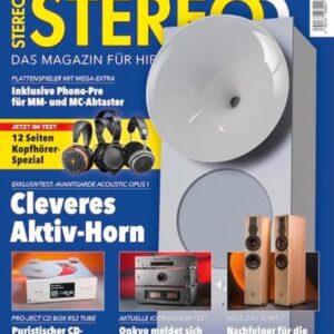STEREO 04/26 - Exklusivtest Avantgarde Acoustic Opus 1, KEF-Kaufberatung & 12 S. Kopfhörer-Spezial! (German Edition) - Stereo, Redaktion (Equipamentos)