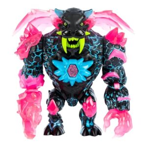 MrBeast Lab Boneco de colecionador Apex Beast Neon Panther, com 16,5 cm de altura, com detalhes extremos, embalagem premium, 13 pontos de articulação e mandíbula (Discos de Vinil)