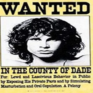 LPGI Pôster de tecido The Doors 76 x 101 cm, Wanted (CDs)
