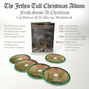 Jethro Tull - The Jethro Tull Christmas Album - Fresh Snow At Christmas [Deluxe 4 CD + B;u-ray] - Jethro Tull (CDs)