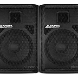 Kit Caixa De Som Datrel Ativa AT12-250 + Caixa passiva CE250 (Equipamentos)