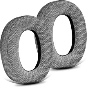 TRANSTEK Almofadas De Ouvido Px7 - Espuma De Substituição Para Fones De Ouvido Bowers & Wilkins Px7 (Não Compatível Com Px7 S2 E Px8) (Tecido Cinza) (Equipamentos)