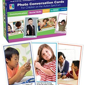 Photo Conversation Cards for Children With Autism and Aspergers Board Game (CDs)