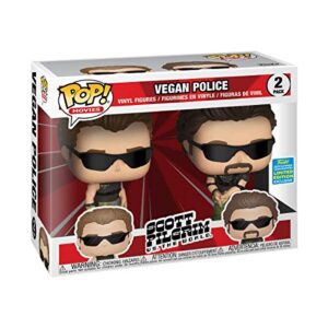 Vegan Police Exclusivo Pop Funko Scott Pilgrim Vs The World (Discos de Vinil)