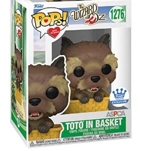 Funko POP! Funko Shop Exclusive ASPCA The Wizard of Oz Toto In Basket #1276 (Discos de Vinil)