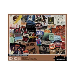 AC/DC Albums 1,000 pc Puzzle - AC/DC (CDs)
