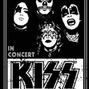 Licences Products Kiss Poster Magnet (CDs)