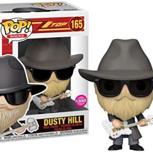 Pop! Rocks: Zz Top - Dusty Hill (FLOCKED) #165 – Funko, Multicor (Discos de Vinil)
