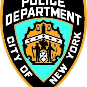 Adesivo NYPD New York Police Department Decalque Exército dos Estados Unidos Militar para Carro Caminhão Janela Laptop Para-choques Bandeira dos EUA (7,6 cm de altura) (Discos de Vinil)