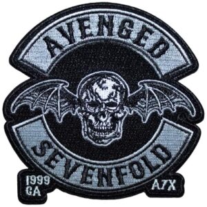 Avenged Sevenfold Deathbat brasão recortado (Discos de Vinil)